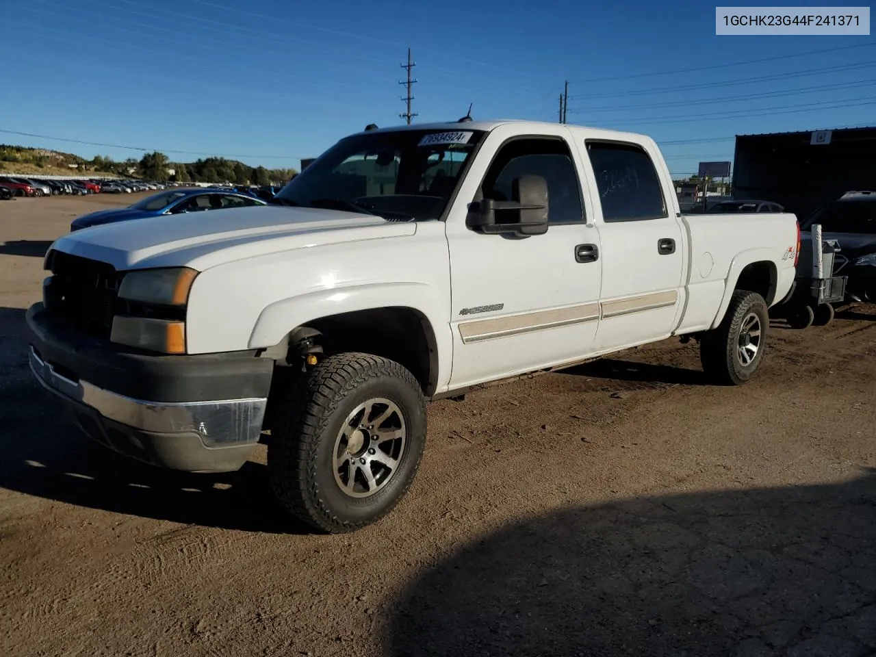 2003 Chevrolet Silverado K2500 Heavy Duty VIN: 1GCHK23G44F241371 Lot: 76934924