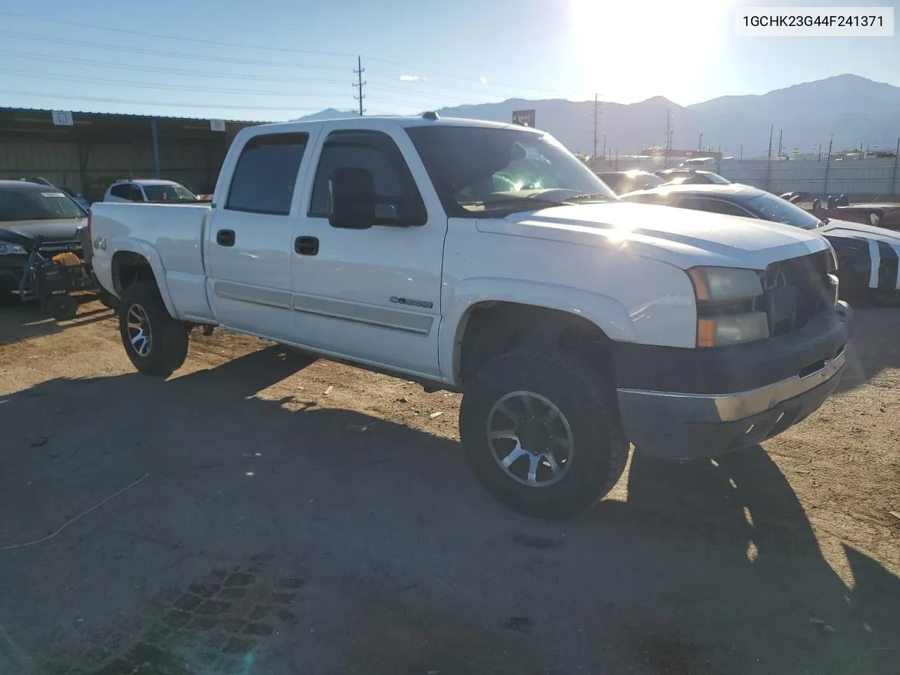 2003 Chevrolet Silverado K2500 Heavy Duty VIN: 1GCHK23G44F241371 Lot: 76934924