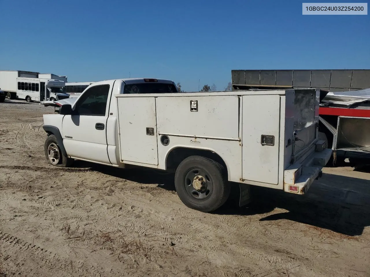 2003 Chevrolet Silverado C2500 VIN: 1GBGC24U03Z254200 Lot: 76963914