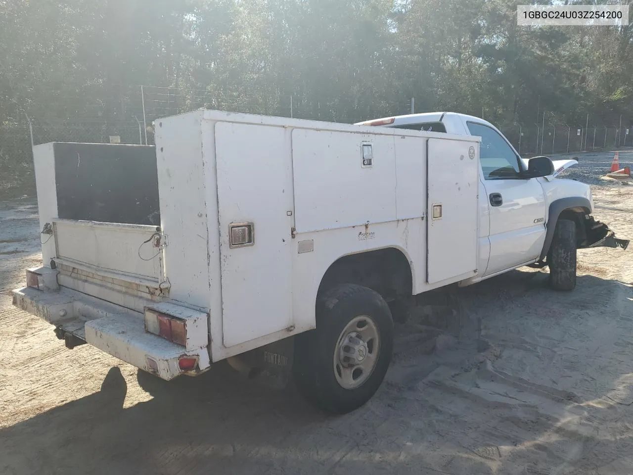 2003 Chevrolet Silverado C2500 VIN: 1GBGC24U03Z254200 Lot: 76963914