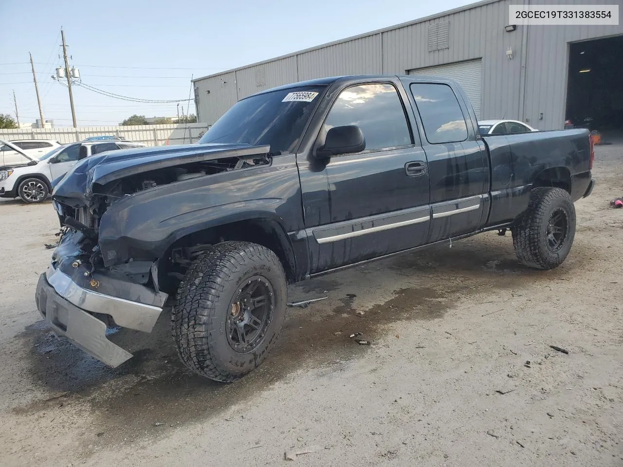 2003 Chevrolet Silverado C1500 VIN: 2GCEC19T331383554 Lot: 77565984