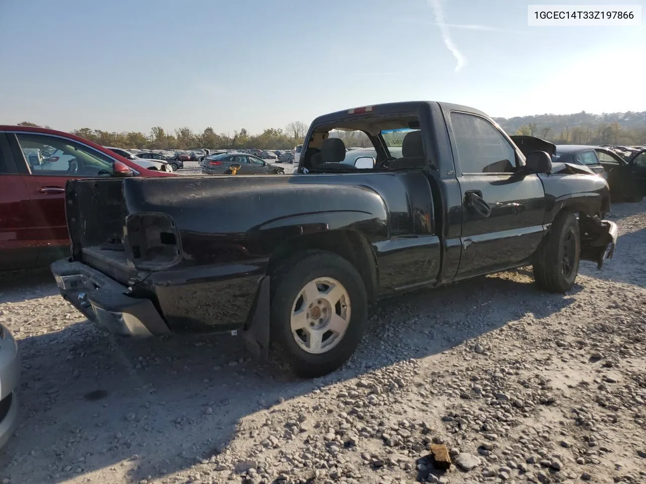 2003 Chevrolet Silverado C1500 VIN: 1GCEC14T33Z197866 Lot: 77816964