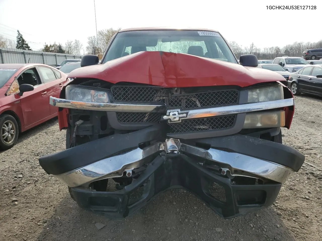 2003 Chevrolet Silverado K2500 Heavy Duty VIN: 1GCHK24U53E127128 Lot: 78550654