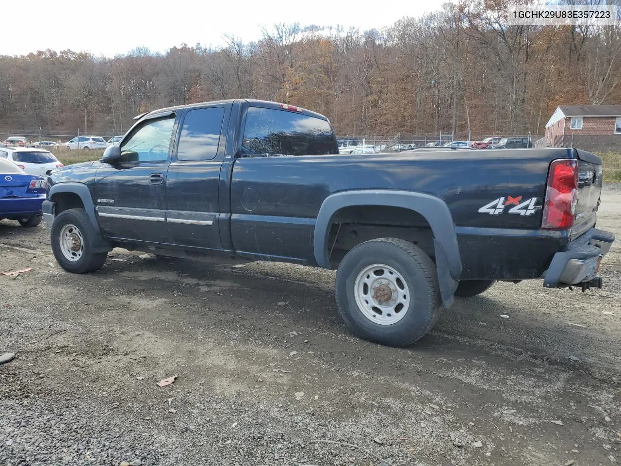 2003 Chevrolet Silverado K2500 Heavy Duty VIN: 1GCHK29U83E357223 Lot: 78837244