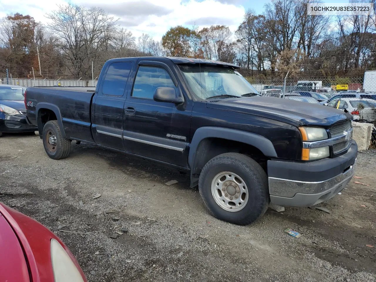 2003 Chevrolet Silverado K2500 Heavy Duty VIN: 1GCHK29U83E357223 Lot: 78837244