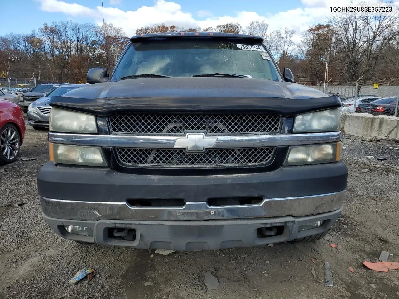 2003 Chevrolet Silverado K2500 Heavy Duty VIN: 1GCHK29U83E357223 Lot: 78837244