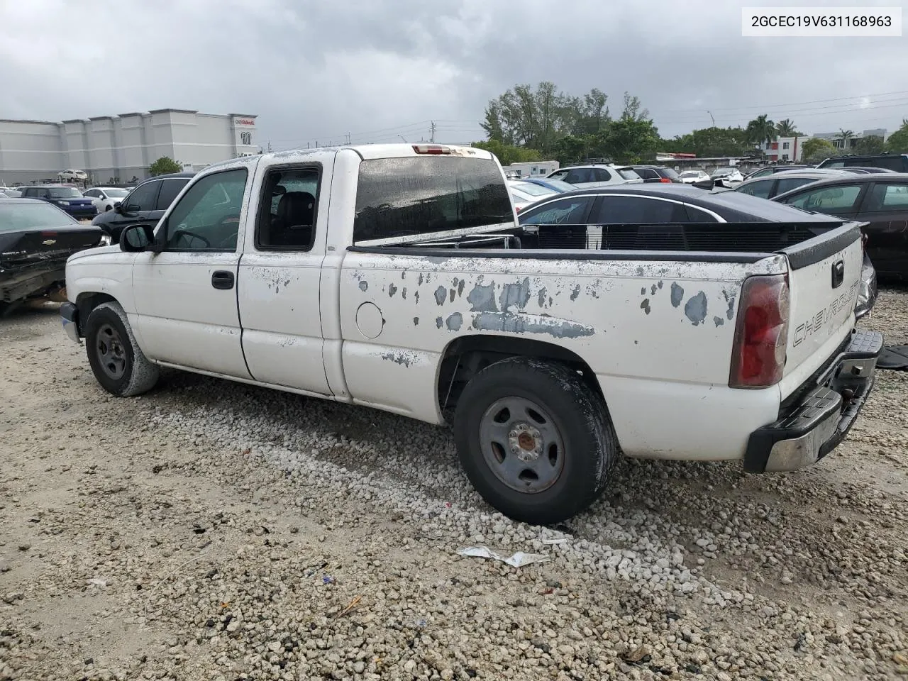 2003 Chevrolet Silverado C1500 VIN: 2GCEC19V631168963 Lot: 79175394