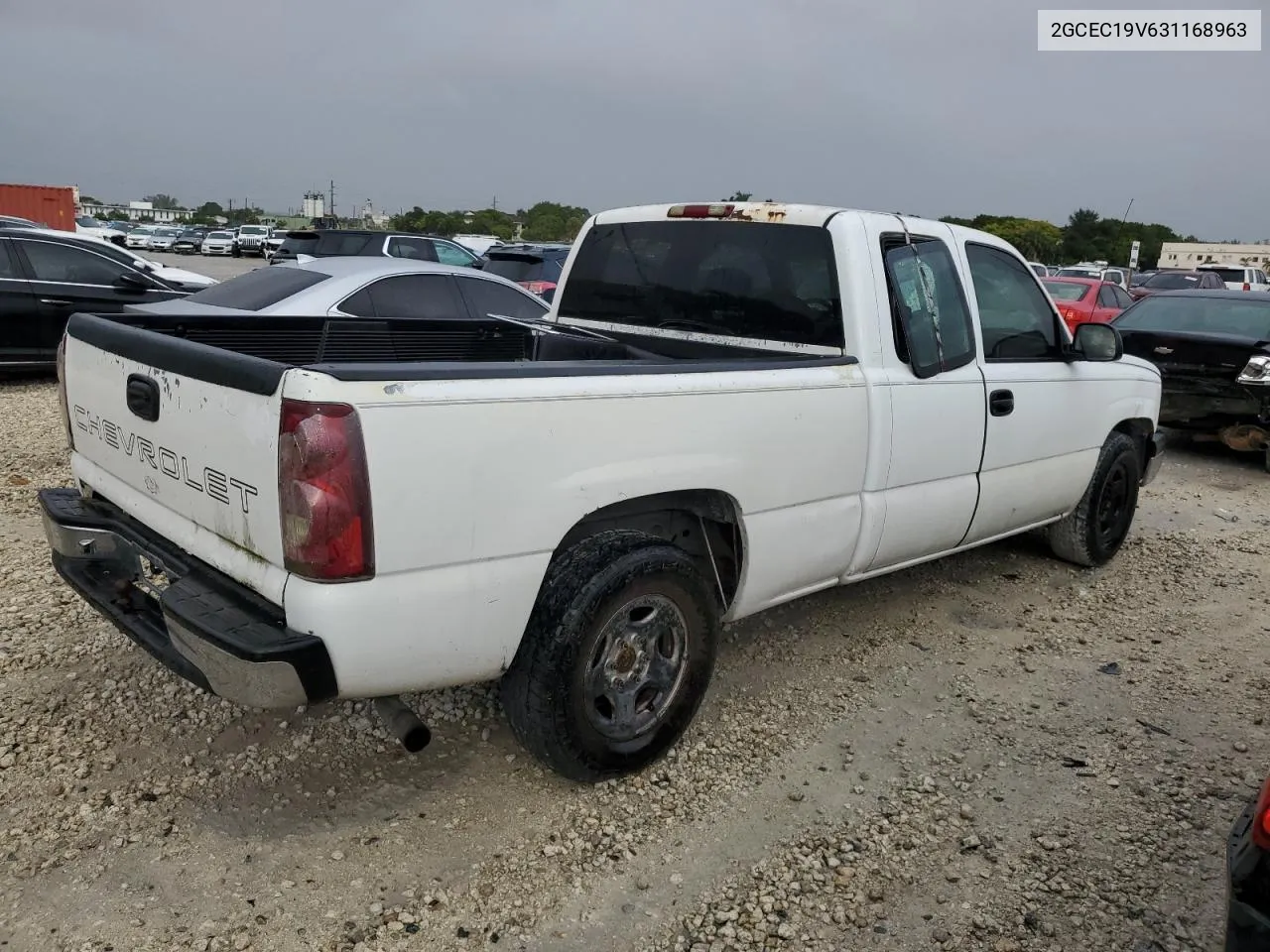 2003 Chevrolet Silverado C1500 VIN: 2GCEC19V631168963 Lot: 79175394