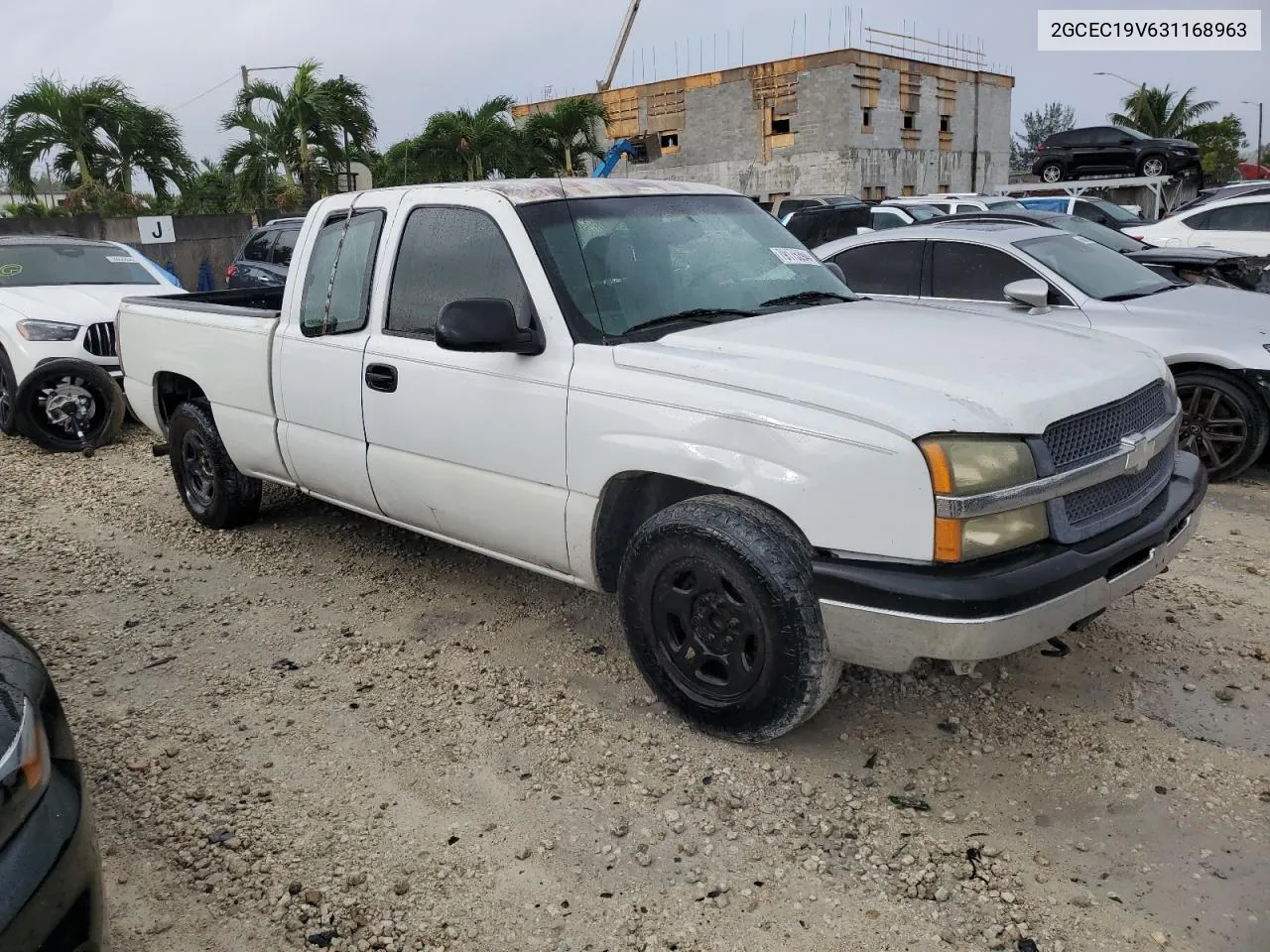 2003 Chevrolet Silverado C1500 VIN: 2GCEC19V631168963 Lot: 79175394