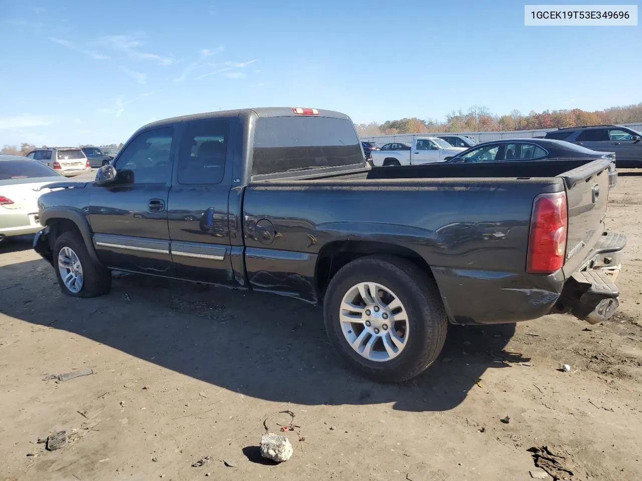 2003 Chevrolet Silverado K1500 VIN: 1GCEK19T53E349696 Lot: 79434154