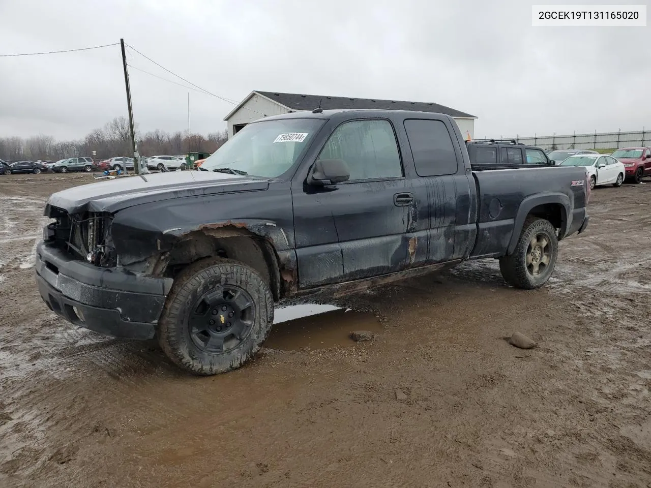 2003 Chevrolet Silverado K1500 VIN: 2GCEK19T131165020 Lot: 79850744