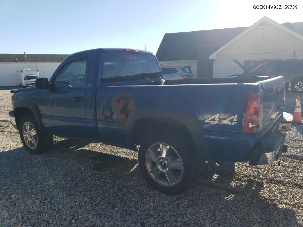 2003 Chevrolet Silverado K1500 VIN: 1GCEK14V93Z159739 Lot: 80391794