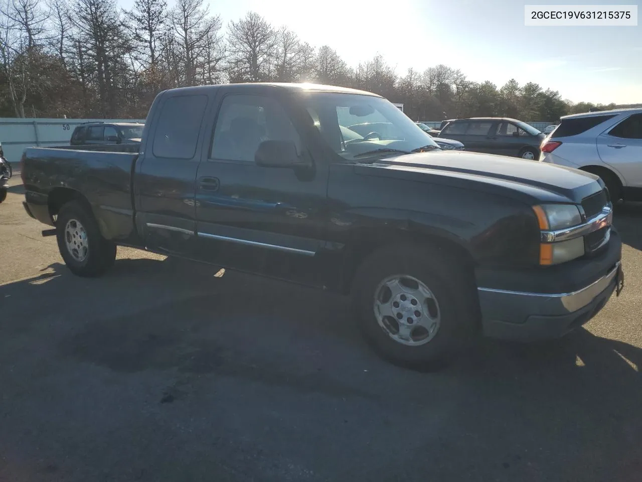 2003 Chevrolet Silverado C1500 VIN: 2GCEC19V631215375 Lot: 80533994