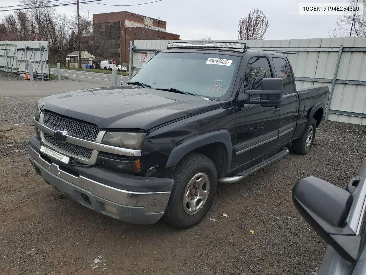 2004 Chevrolet Silverado K1500 VIN: 1GCEK19T94E254320 Lot: 49344624