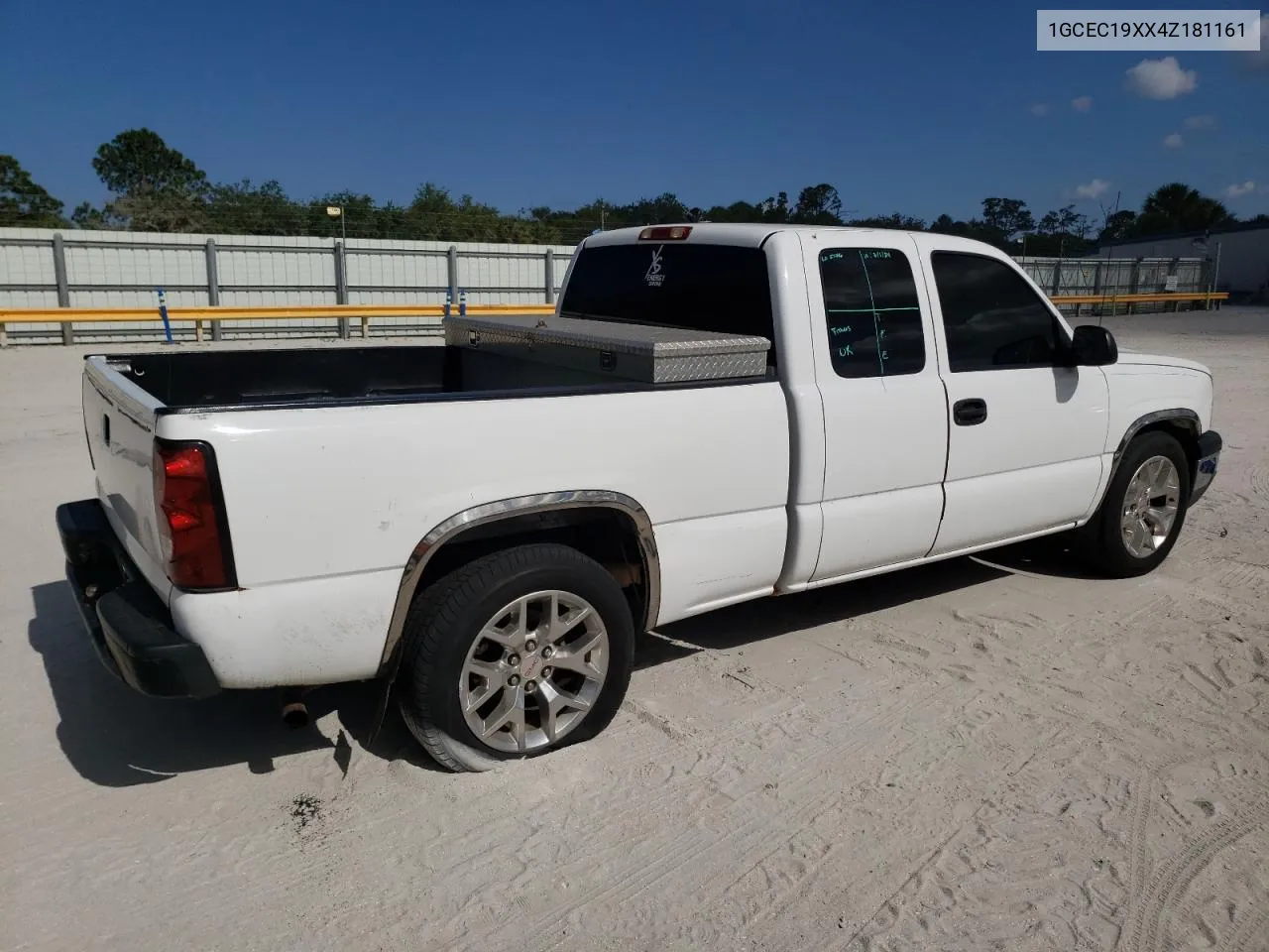 2004 Chevrolet Silverado C1500 VIN: 1GCEC19XX4Z181161 Lot: 52833324