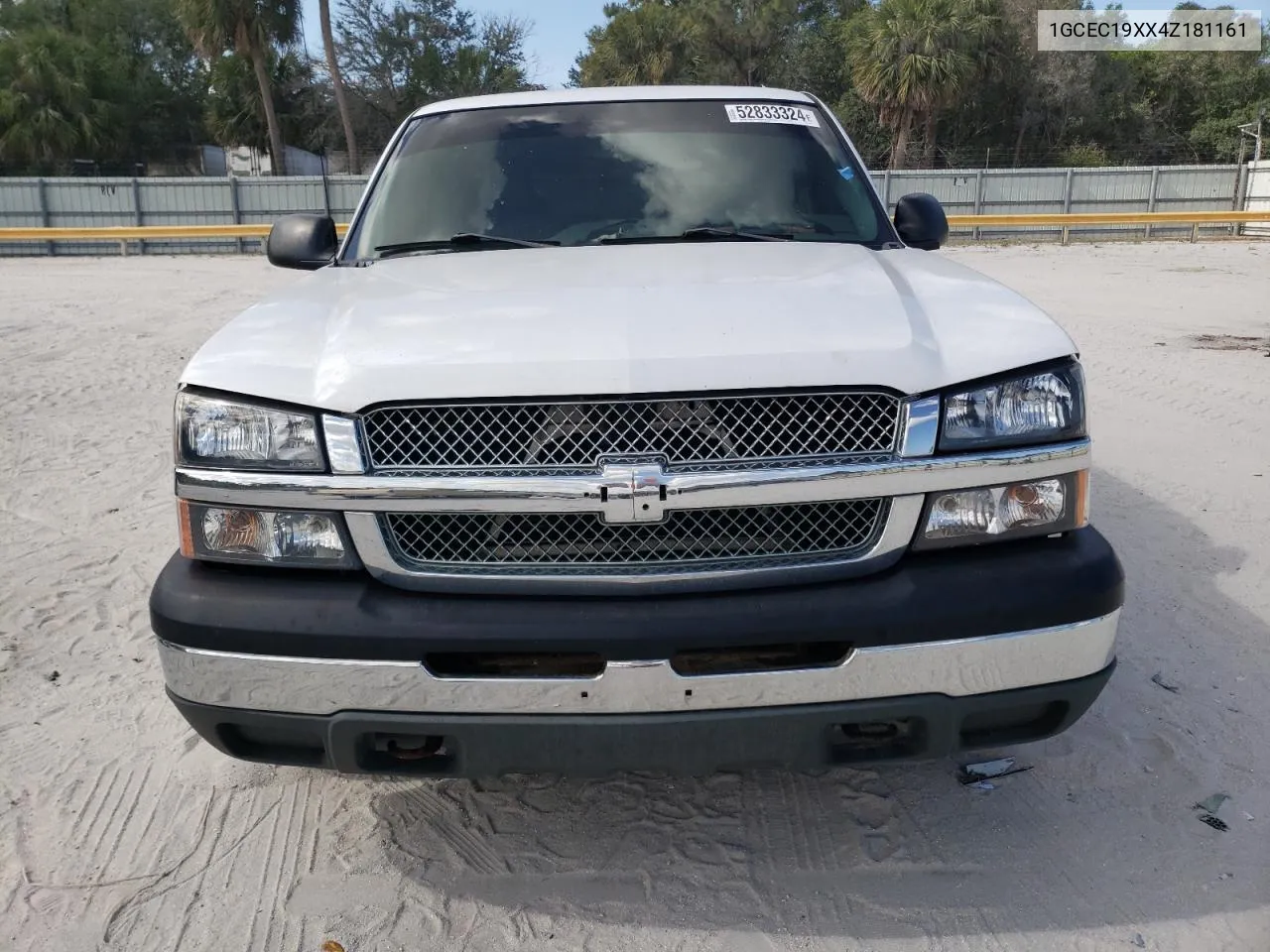 2004 Chevrolet Silverado C1500 VIN: 1GCEC19XX4Z181161 Lot: 52833324