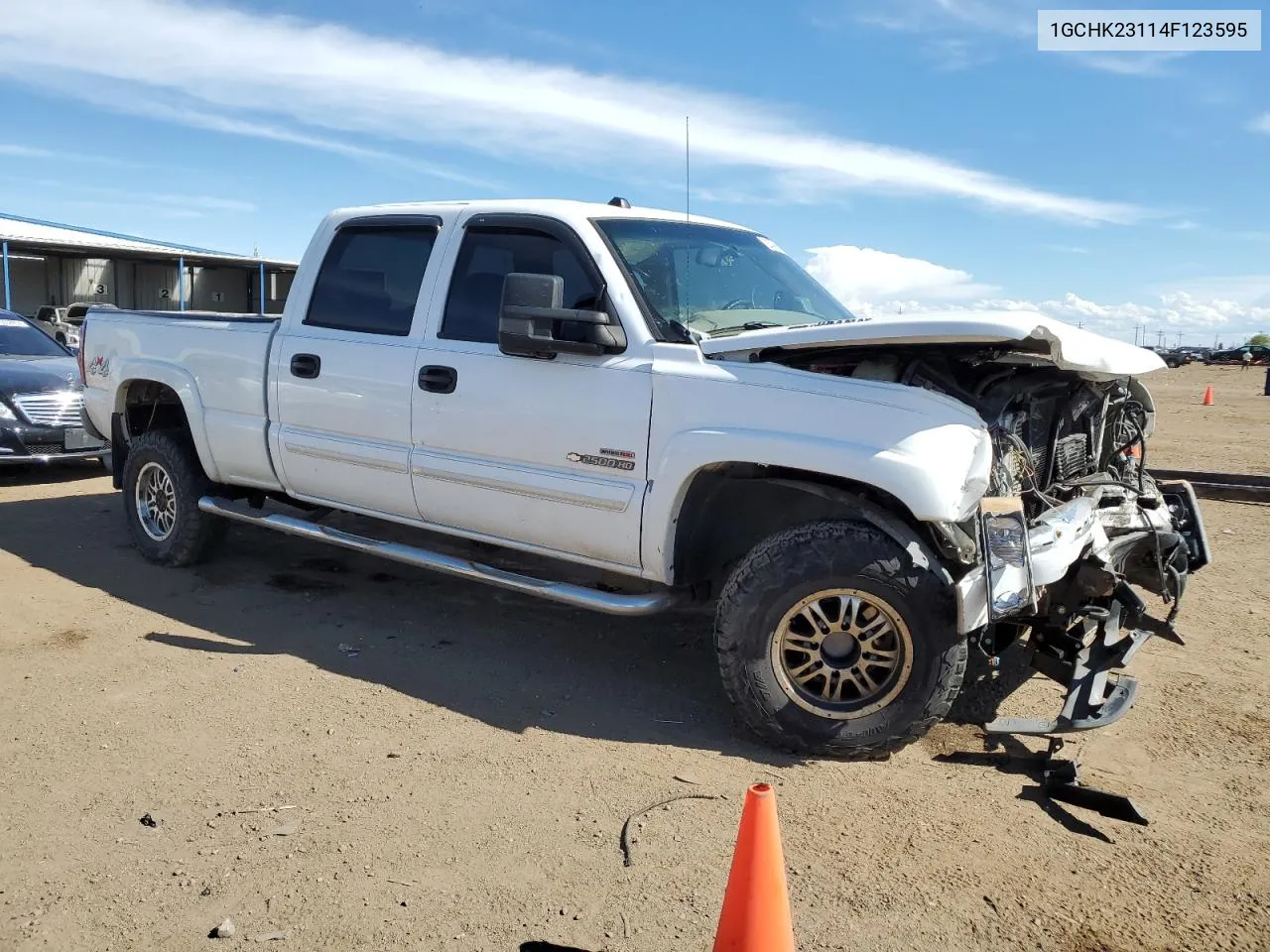 2004 Chevrolet Silverado K2500 Heavy Duty VIN: 1GCHK23114F123595 Lot: 55468324