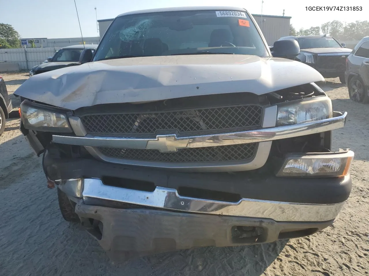 2004 Chevrolet Silverado K1500 VIN: 1GCEK19V74Z131853 Lot: 56892034