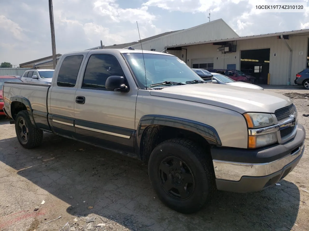 2004 Chevrolet Silverado K1500 VIN: 1GCEK19T74Z310120 Lot: 59259524