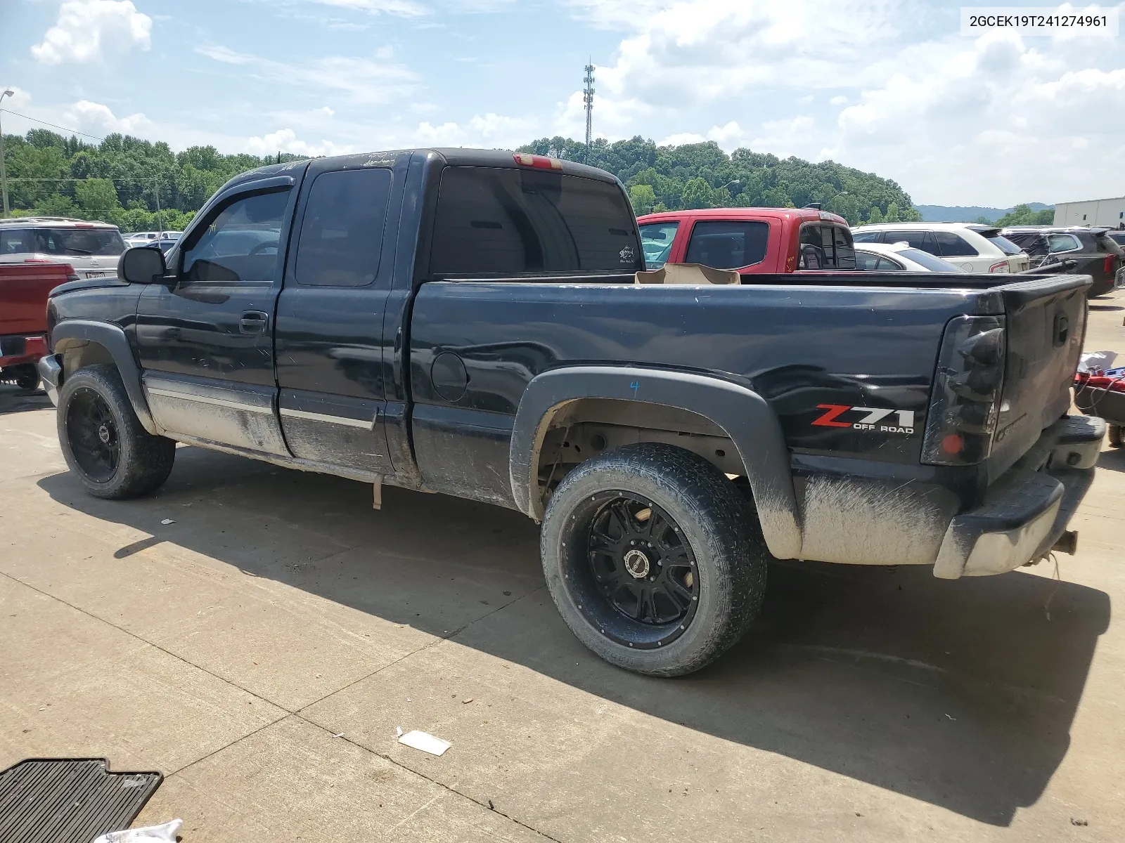 2004 Chevrolet Silverado K1500 VIN: 2GCEK19T241274961 Lot: 59773574