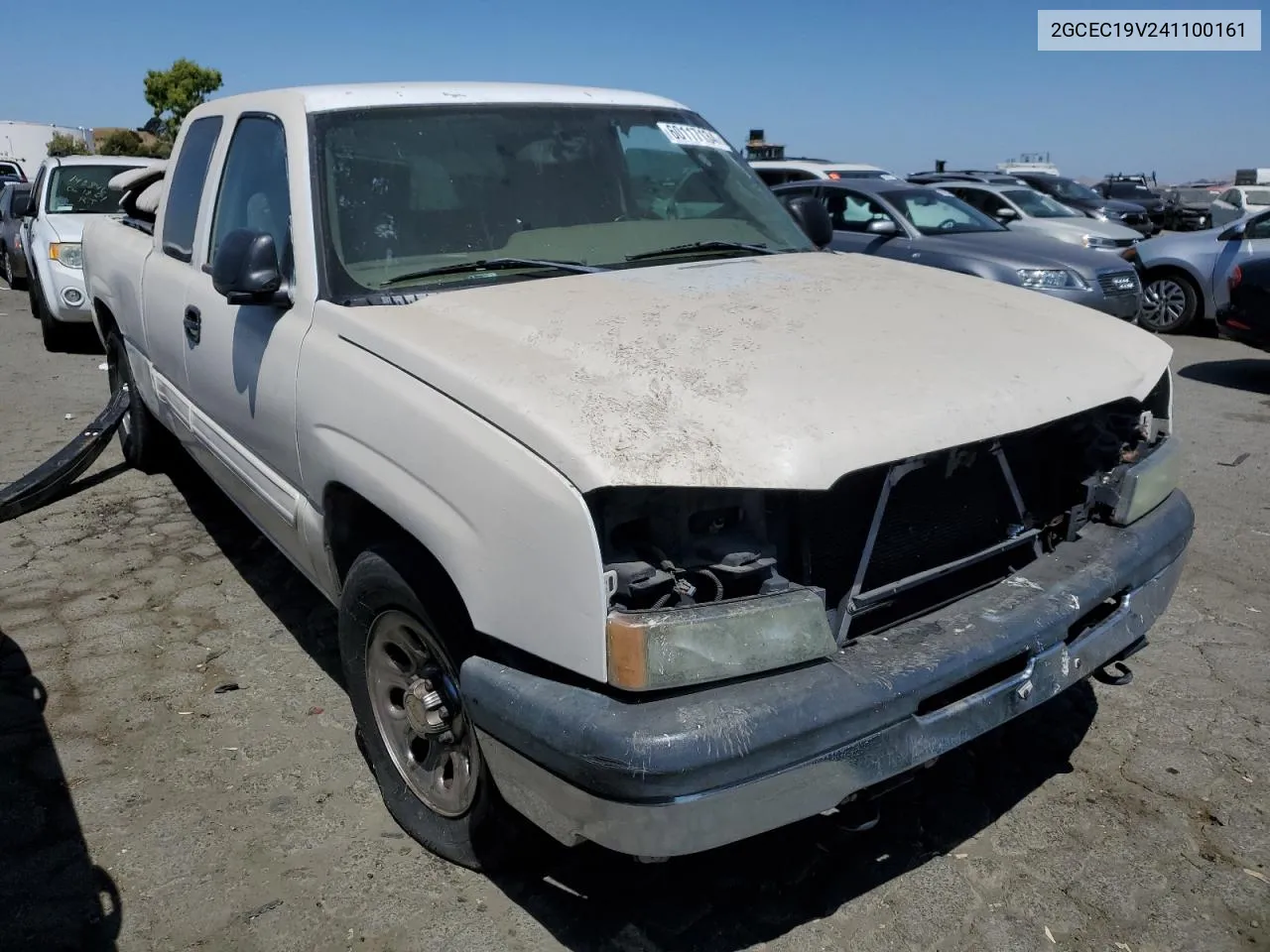 2004 Chevrolet Silverado C1500 VIN: 2GCEC19V241100161 Lot: 60117134