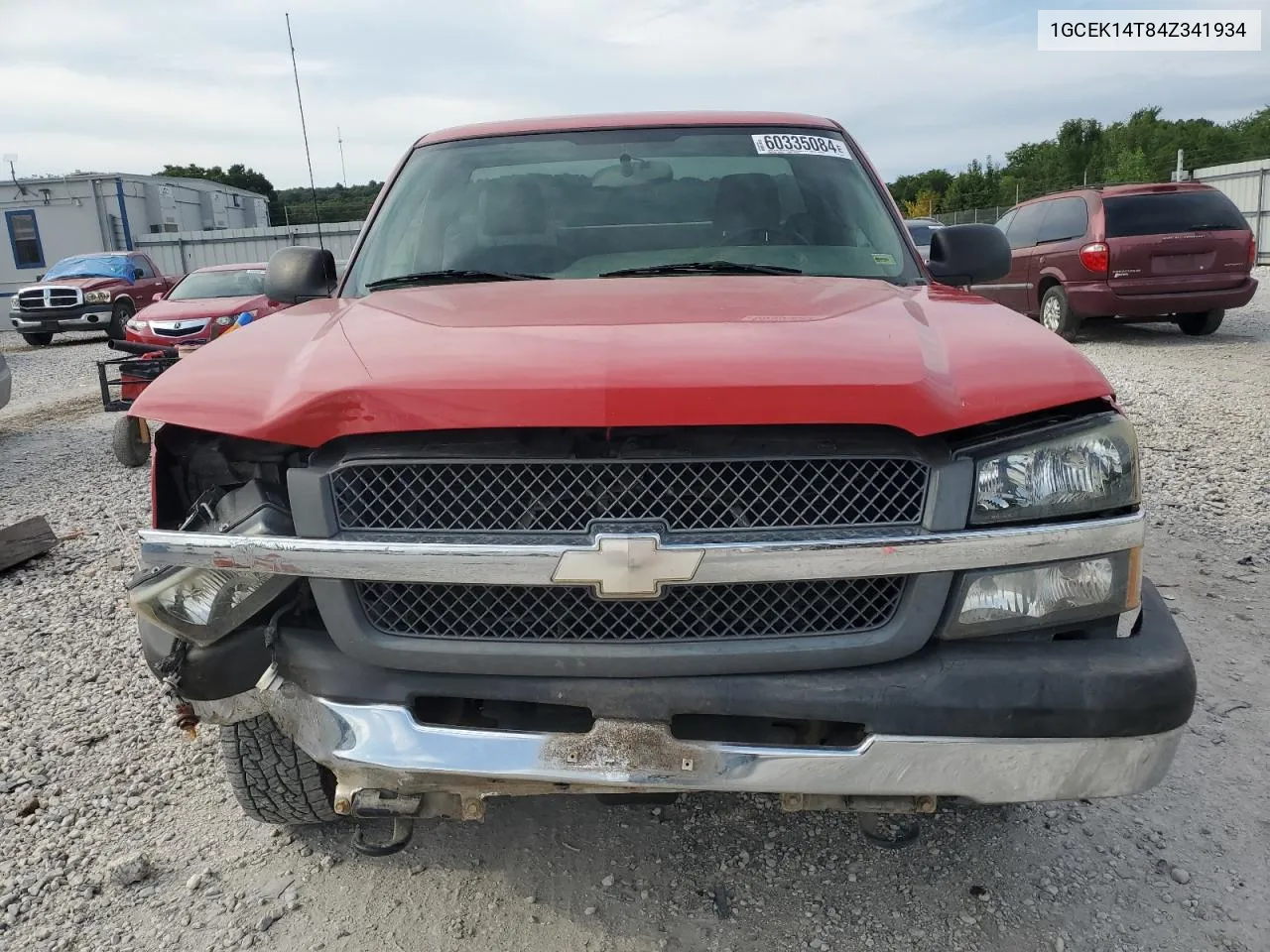 2004 Chevrolet Silverado K1500 VIN: 1GCEK14T84Z341934 Lot: 60335084