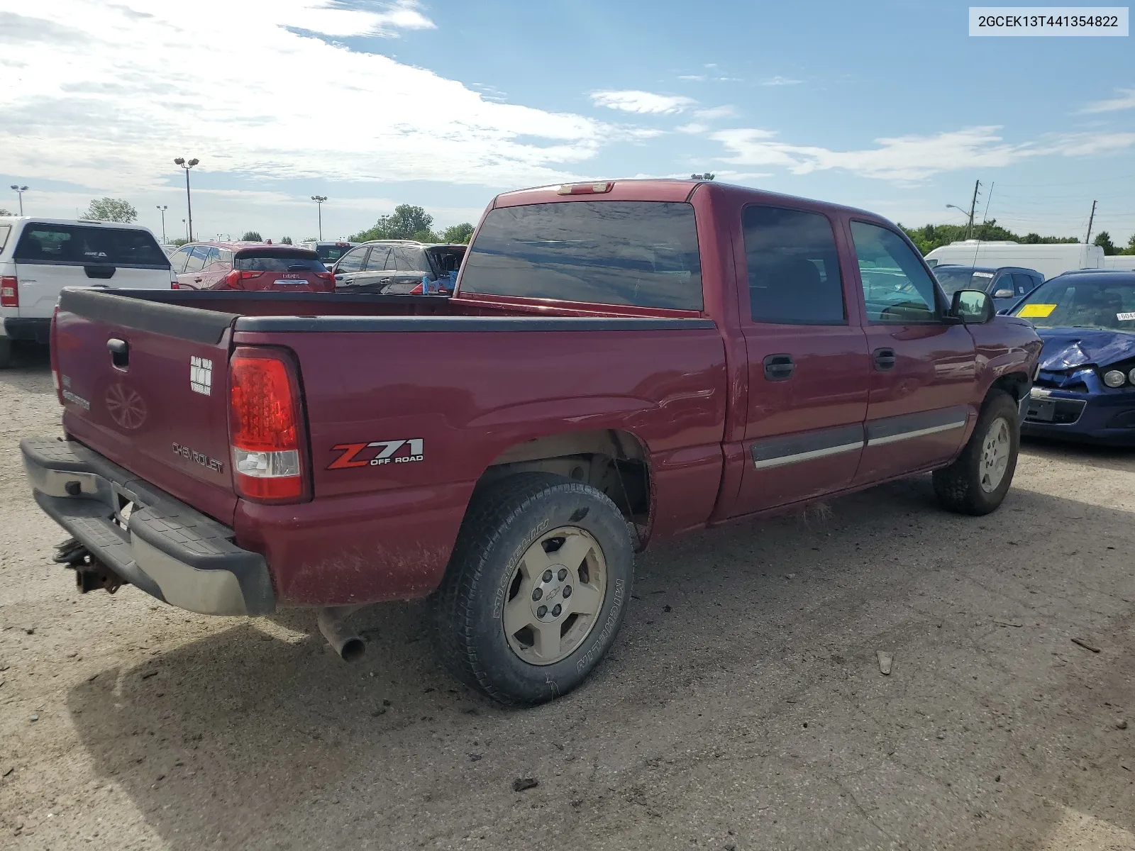 2004 Chevrolet Silverado K1500 VIN: 2GCEK13T441354822 Lot: 60942694