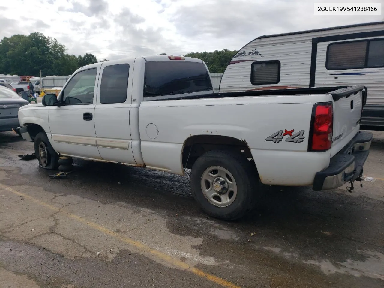 2004 Chevrolet Silverado K1500 VIN: 2GCEK19V541288466 Lot: 61119374