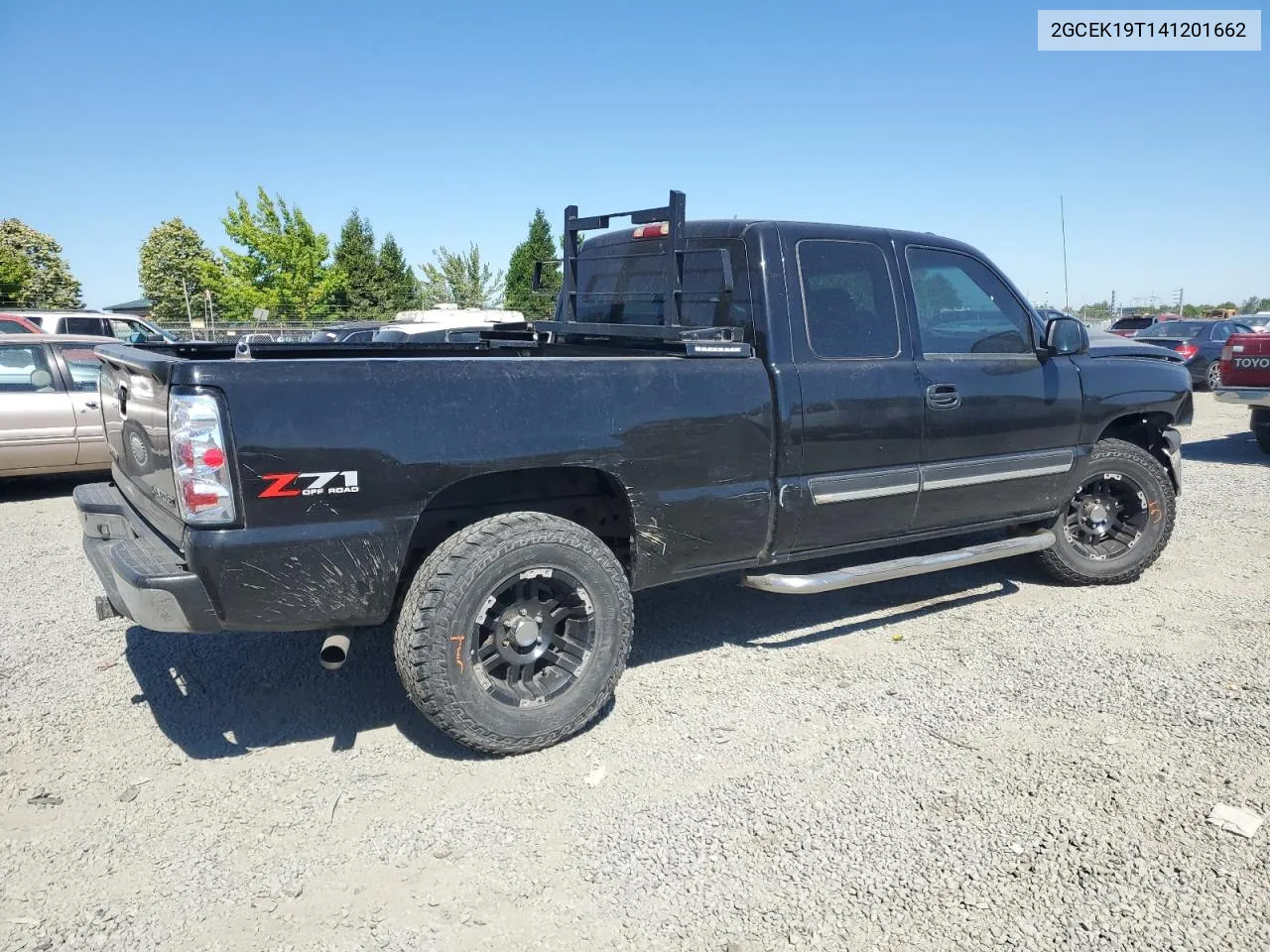 2004 Chevrolet Silverado K1500 VIN: 2GCEK19T141201662 Lot: 61995674