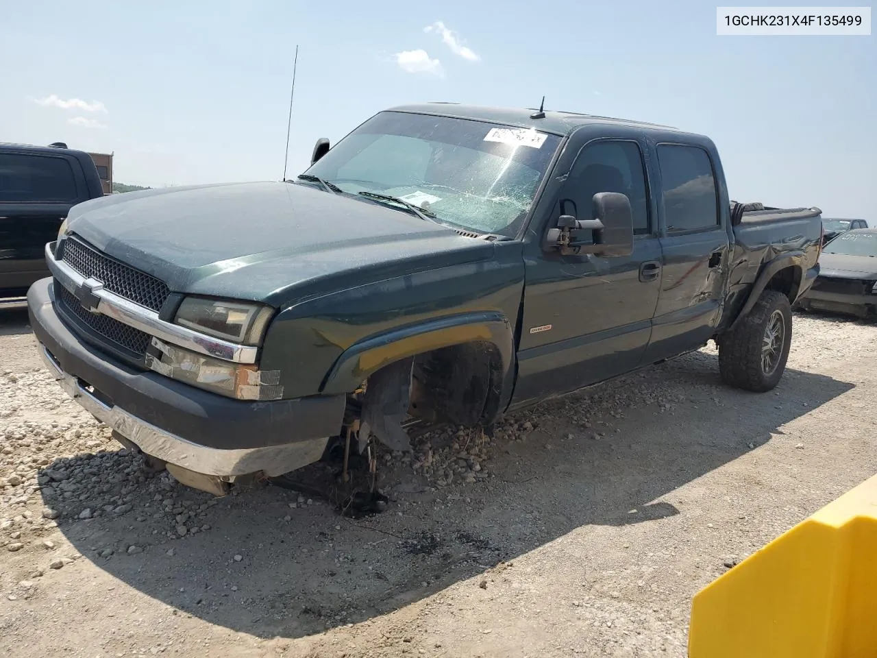 2004 Chevrolet Silverado K2500 Heavy Duty VIN: 1GCHK231X4F135499 Lot: 62059674