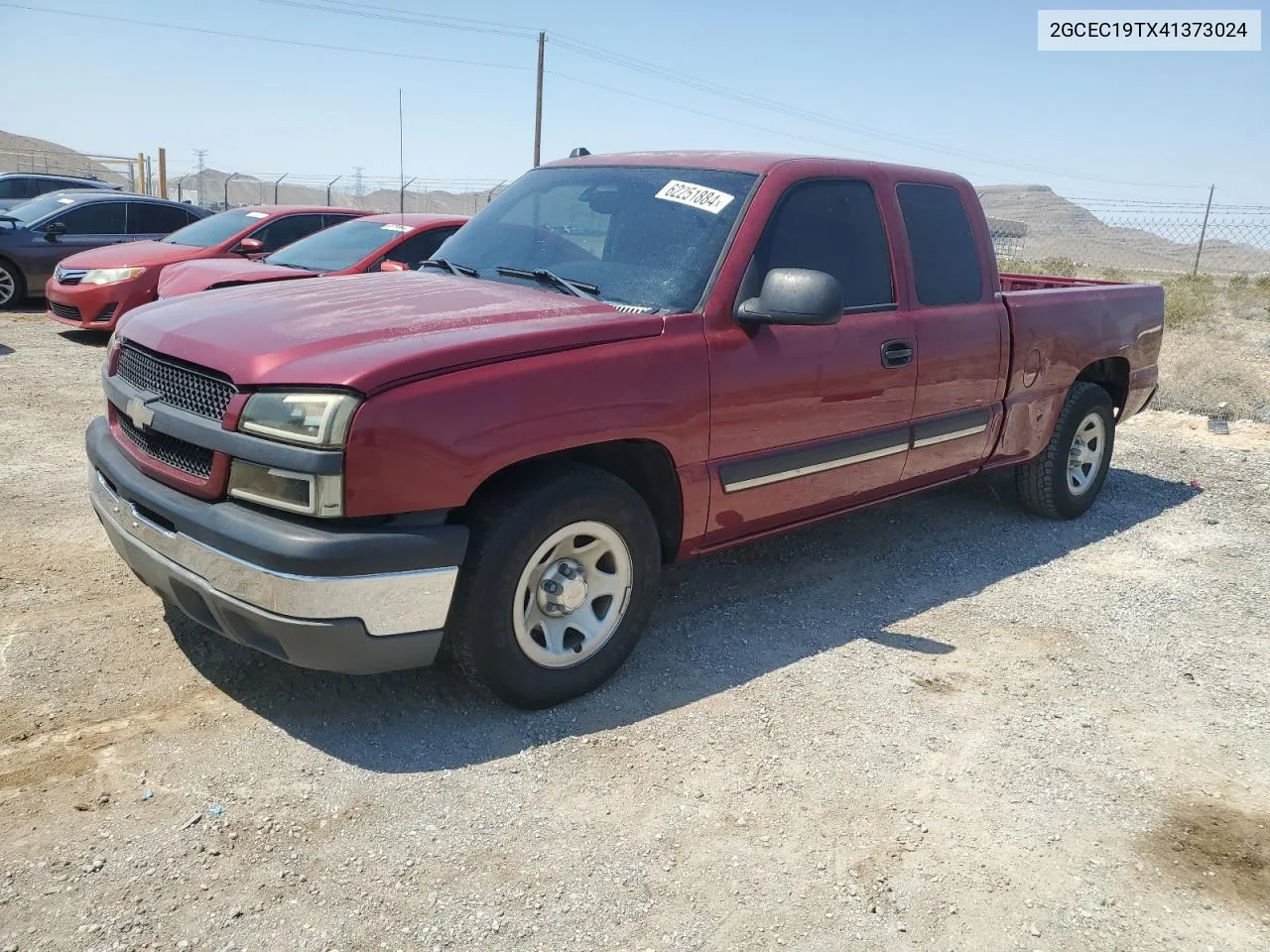 2004 Chevrolet Silverado C1500 VIN: 2GCEC19TX41373024 Lot: 62251884