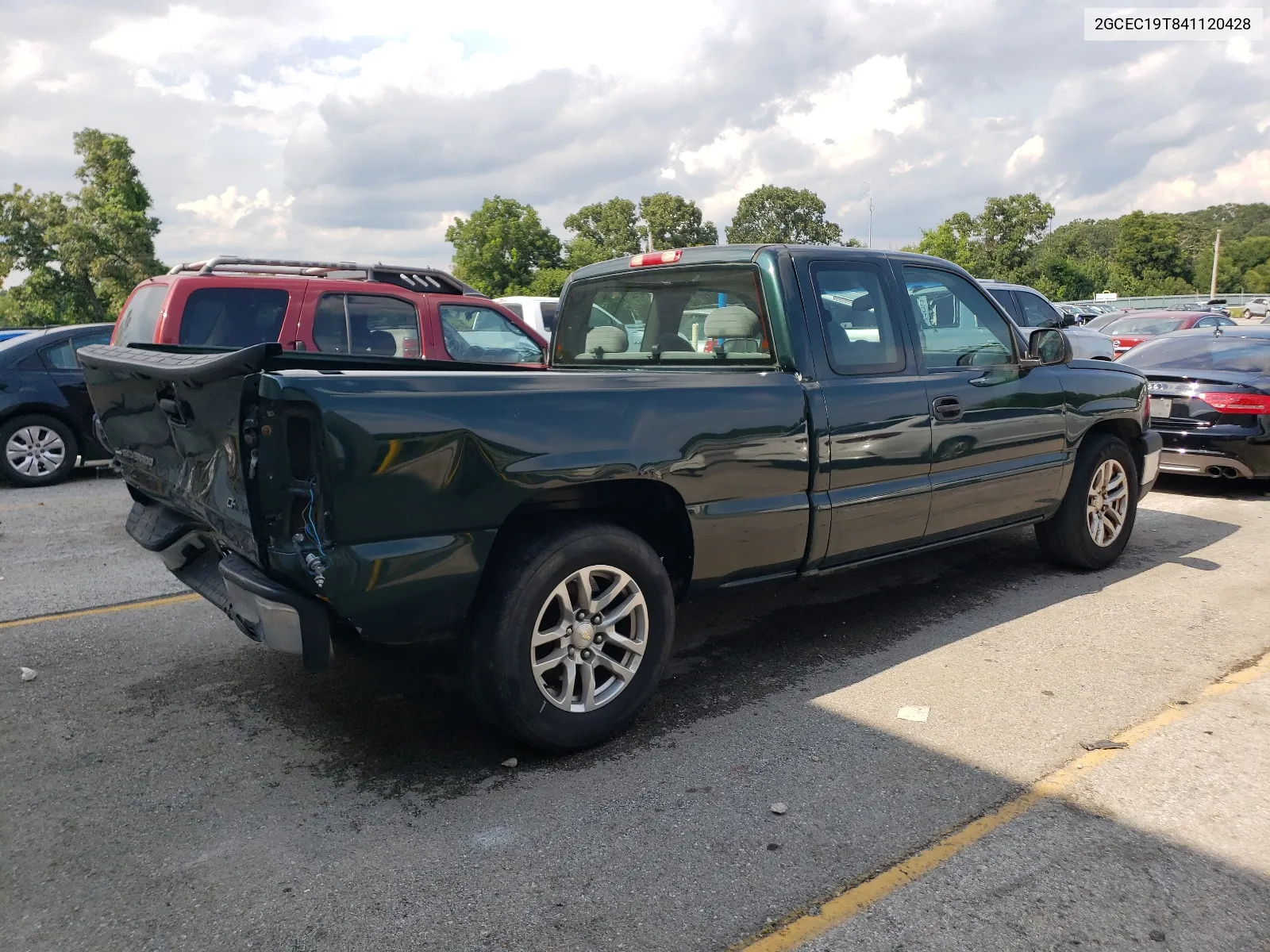 2004 Chevrolet Silverado C1500 VIN: 2GCEC19T841120428 Lot: 62519024