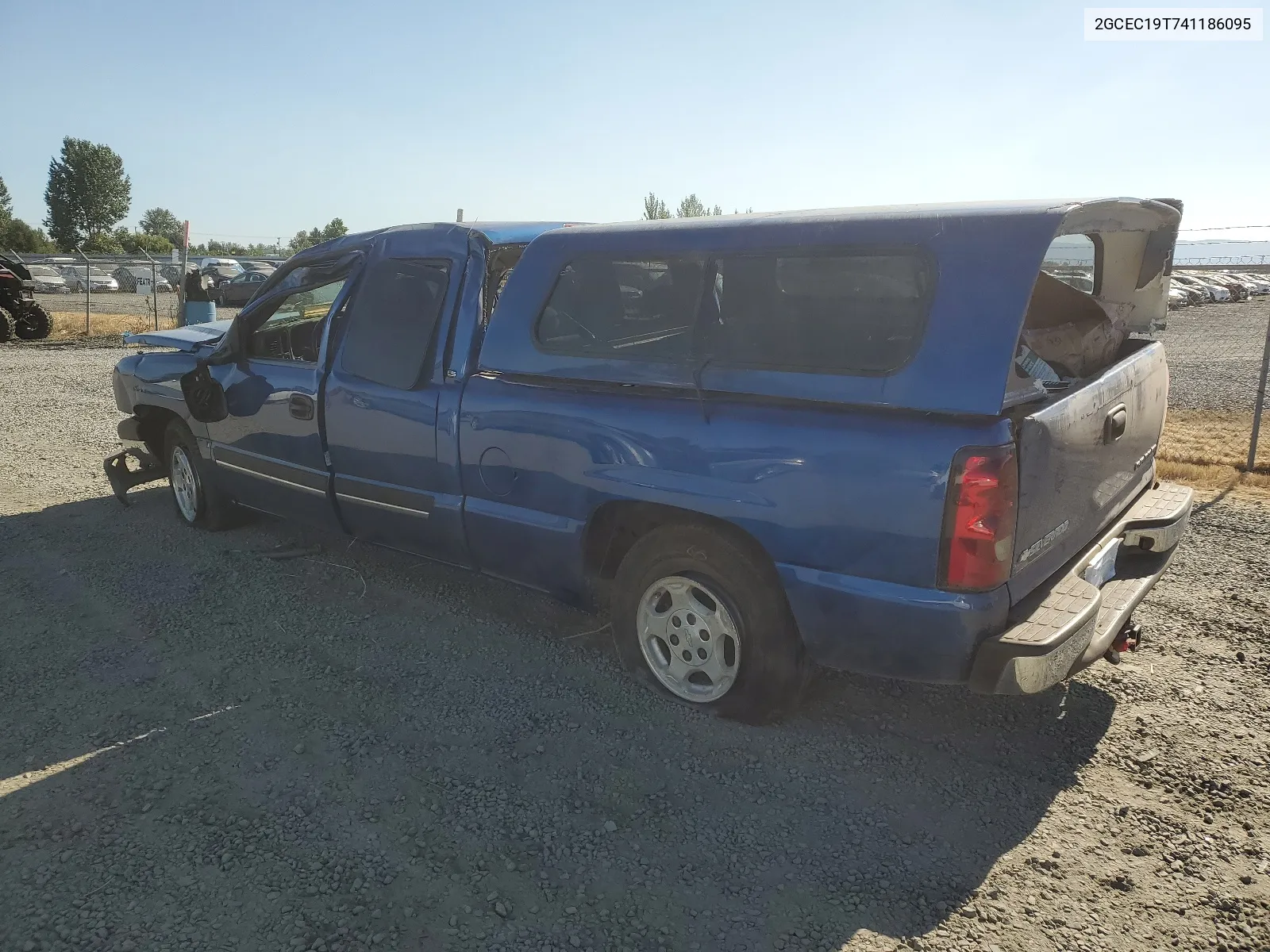 2004 Chevrolet Silverado C1500 VIN: 2GCEC19T741186095 Lot: 62744524