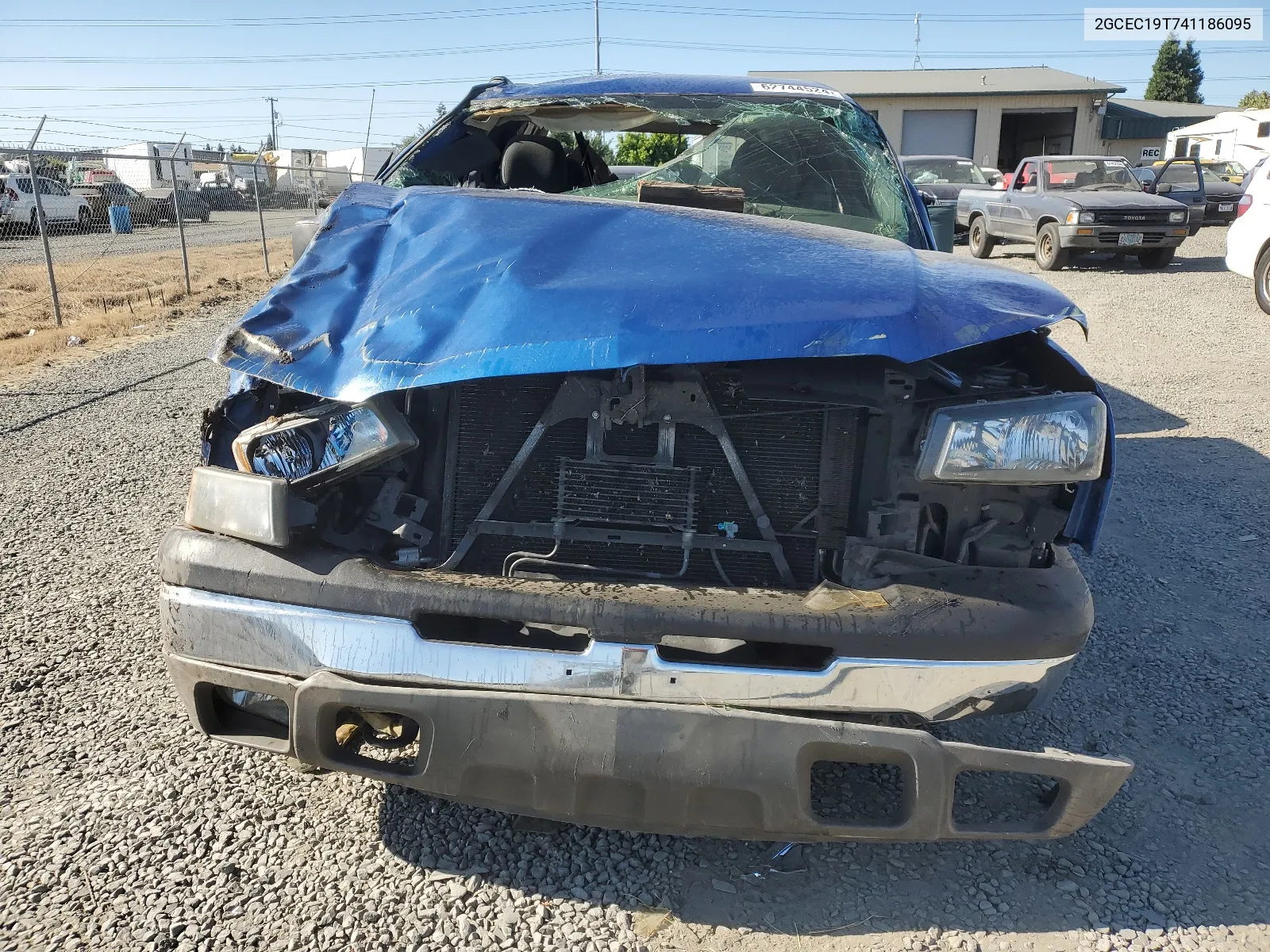 2004 Chevrolet Silverado C1500 VIN: 2GCEC19T741186095 Lot: 62744524