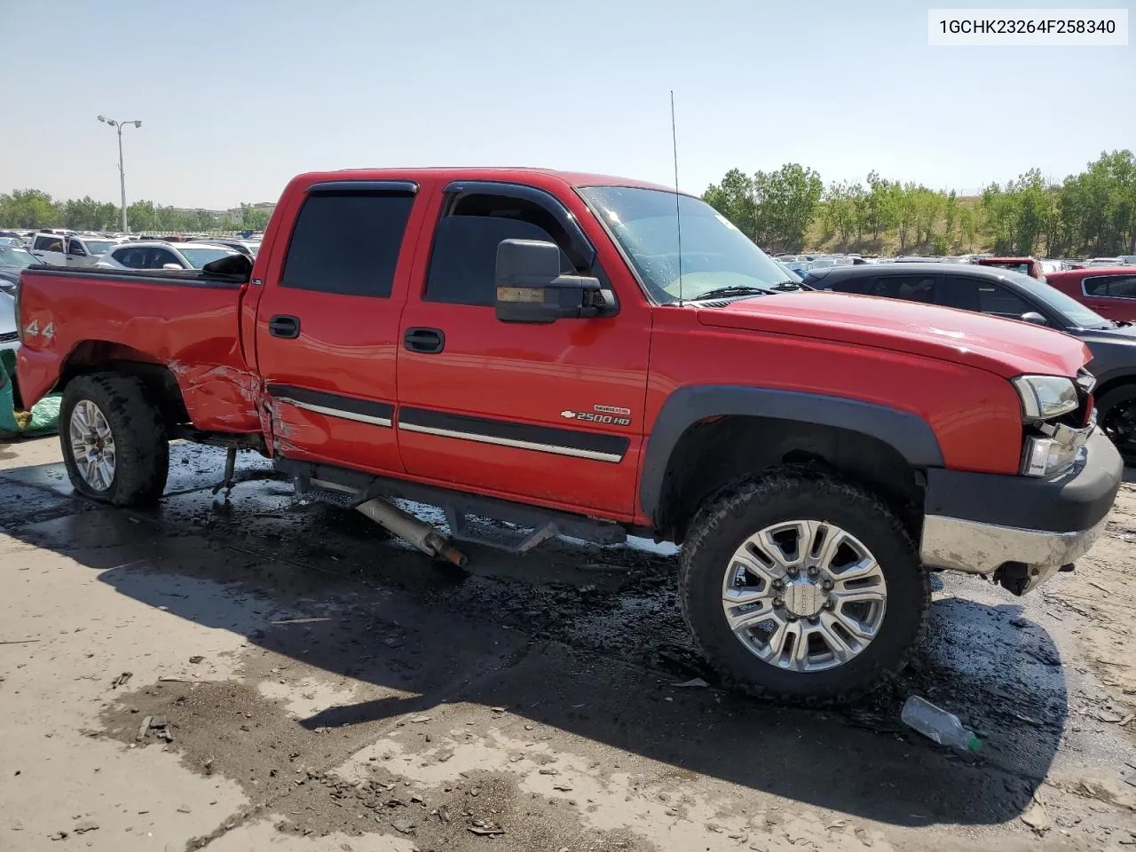 2004 Chevrolet Silverado K2500 Heavy Duty VIN: 1GCHK23264F258340 Lot: 64495214