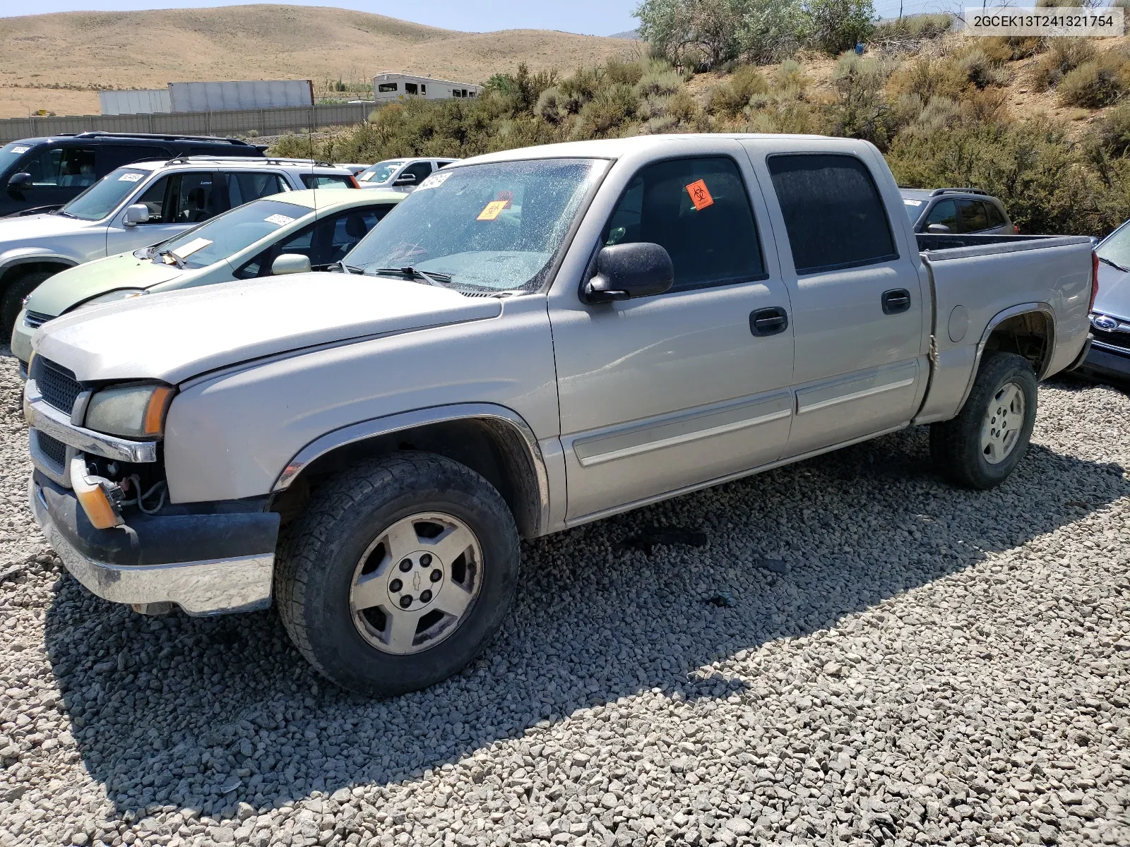 2004 Chevrolet Silverado K1500 VIN: 2GCEK13T241321754 Lot: 64524614