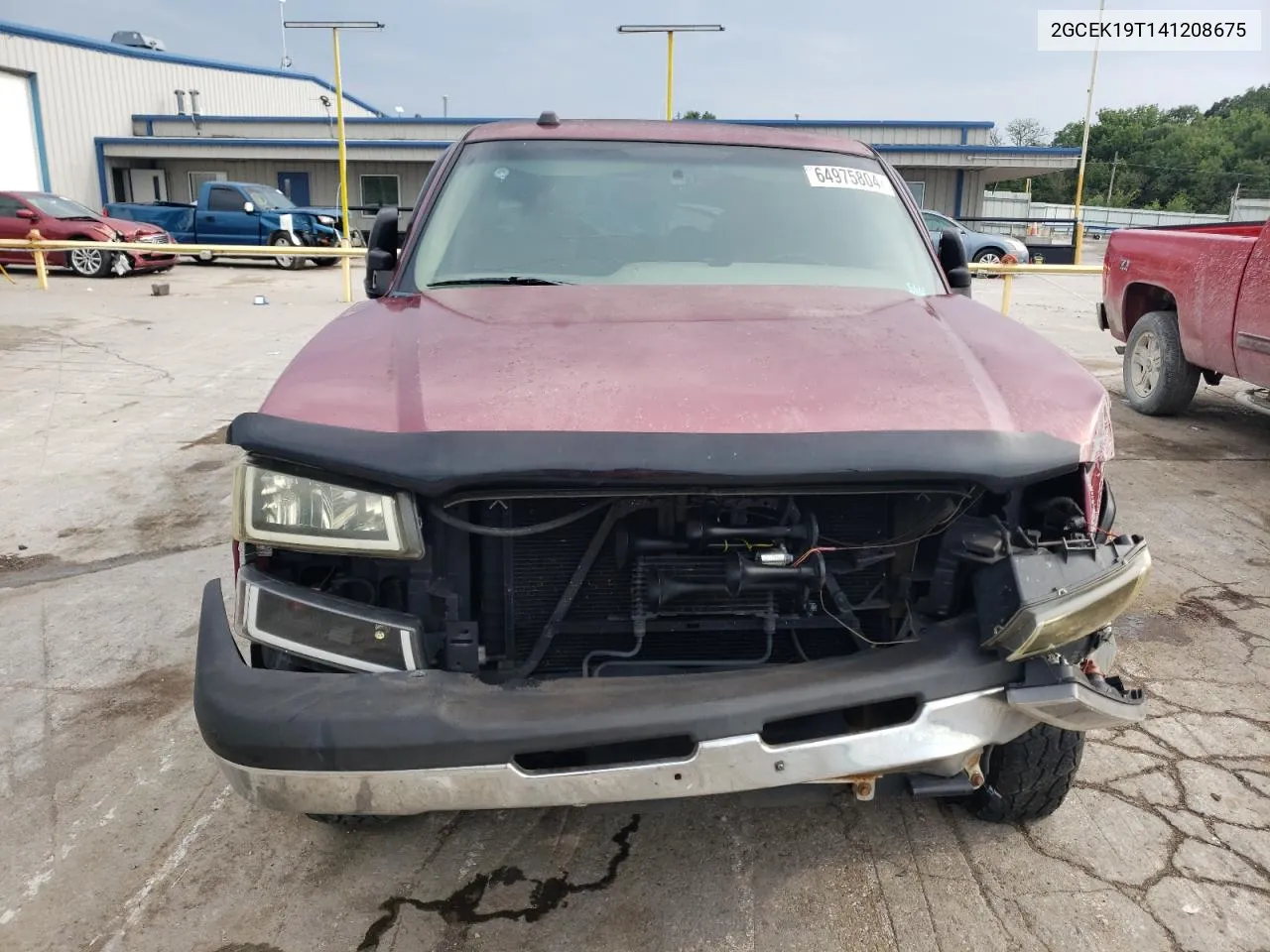 2004 Chevrolet Silverado K1500 VIN: 2GCEK19T141208675 Lot: 64975804