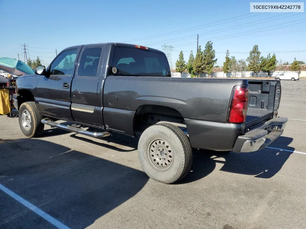 2004 Chevrolet Silverado C1500 VIN: 1GCEC19X64Z242778 Lot: 65235084