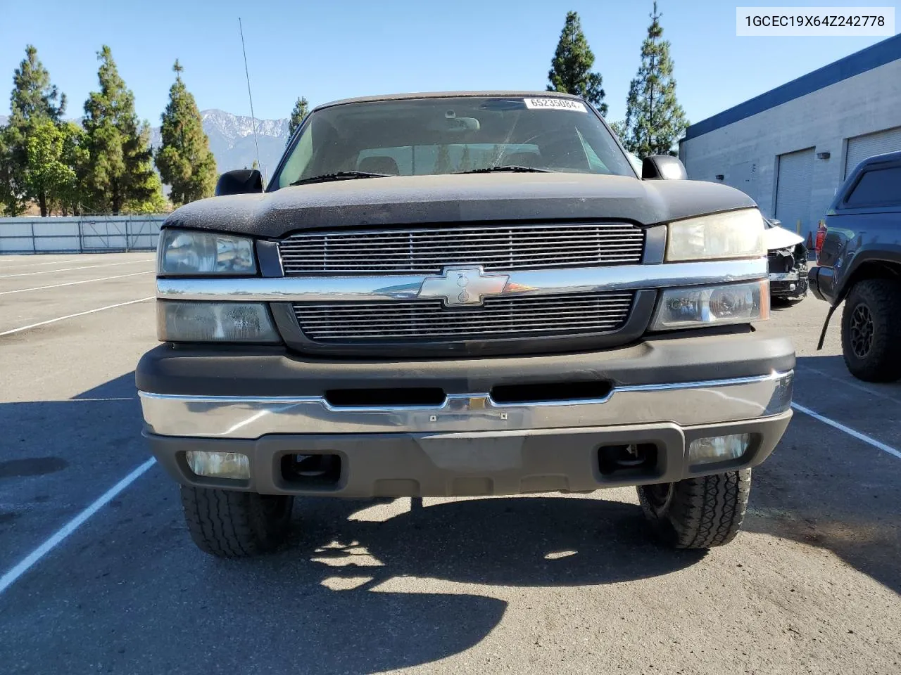 2004 Chevrolet Silverado C1500 VIN: 1GCEC19X64Z242778 Lot: 65235084