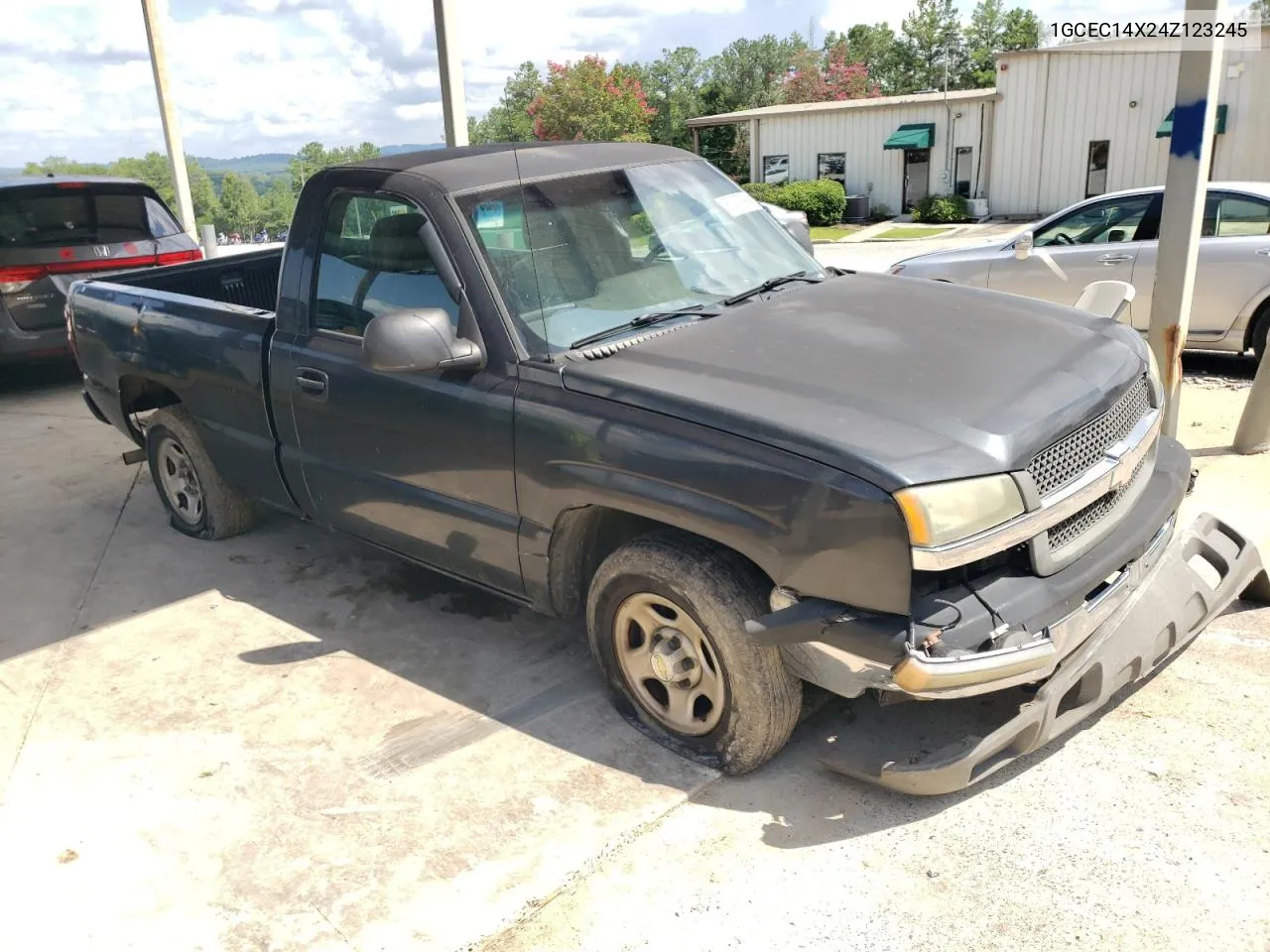 2004 Chevrolet Silverado C1500 VIN: 1GCEC14X24Z123245 Lot: 65337994