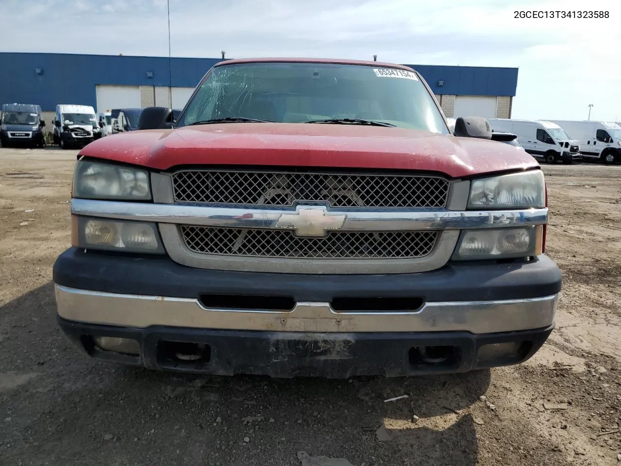 2004 Chevrolet Silverado C1500 VIN: 2GCEC13T341323588 Lot: 65347154