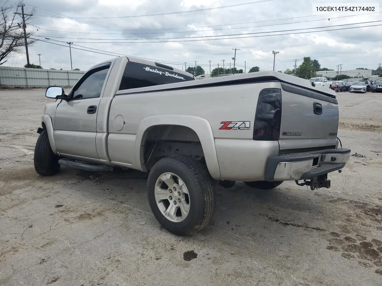 2004 Chevrolet Silverado K1500 VIN: 1GCEK14T54Z174402 Lot: 66184224