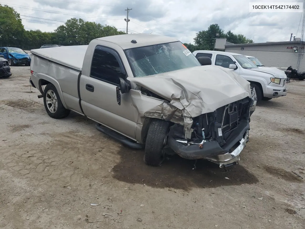 2004 Chevrolet Silverado K1500 VIN: 1GCEK14T54Z174402 Lot: 66184224