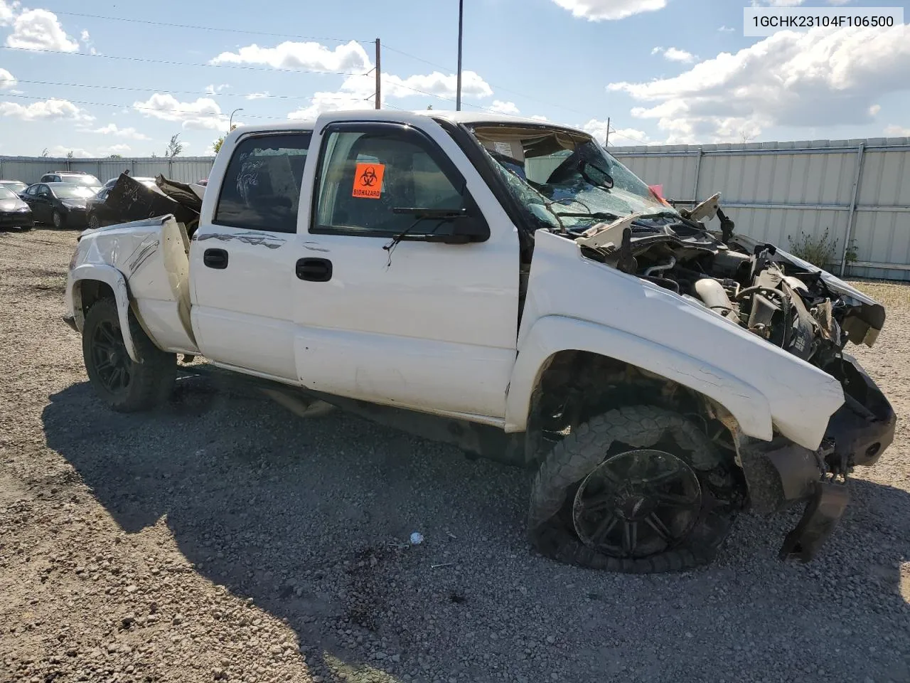 2004 Chevrolet Silverado K2500 Heavy Duty VIN: 1GCHK23104F106500 Lot: 66775974