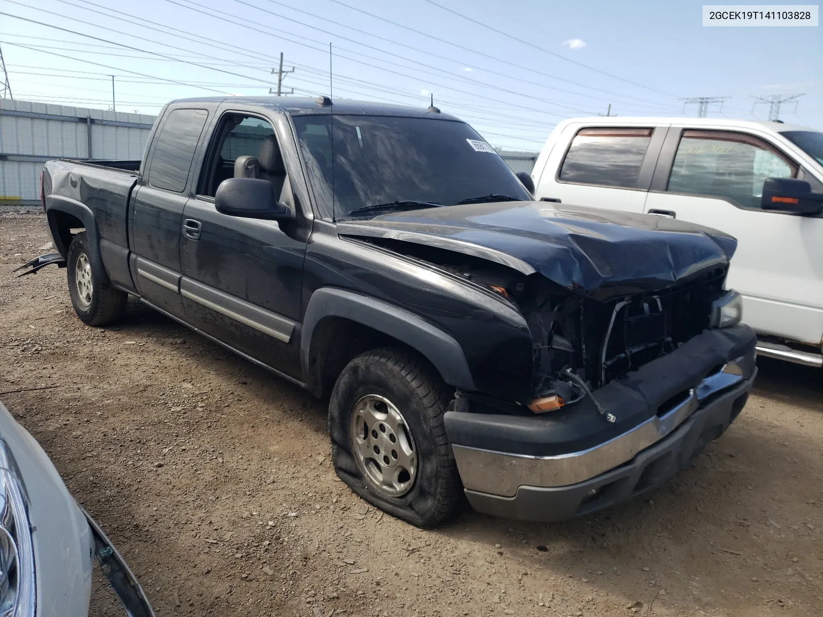 2GCEK19T141103828 2004 Chevrolet Silverado K1500