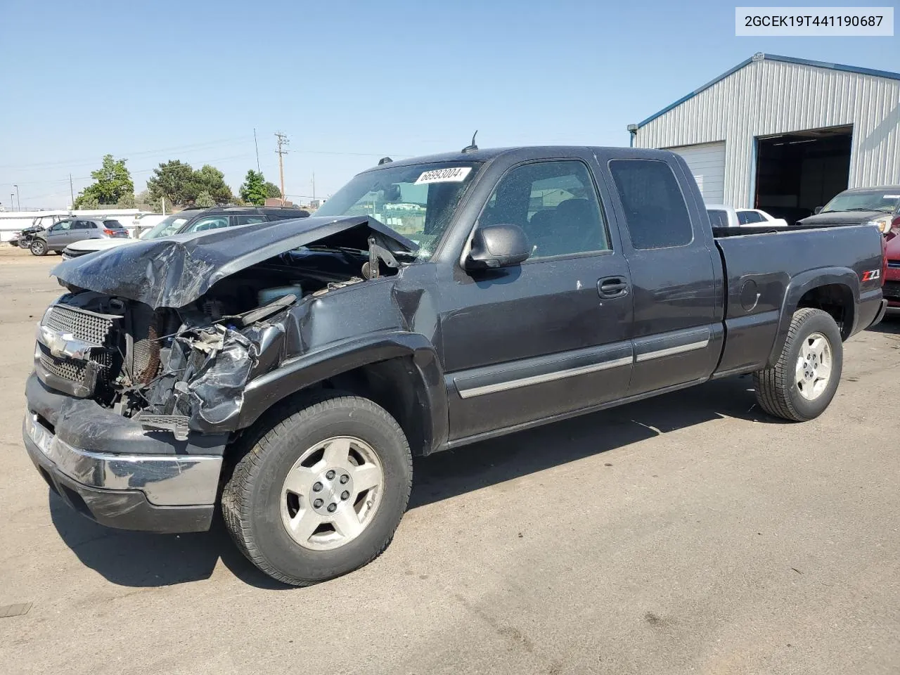 2004 Chevrolet Silverado K1500 VIN: 2GCEK19T441190687 Lot: 66993004