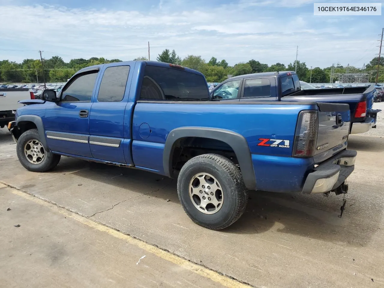 2004 Chevrolet Silverado K1500 VIN: 1GCEK19T64E346176 Lot: 67269524