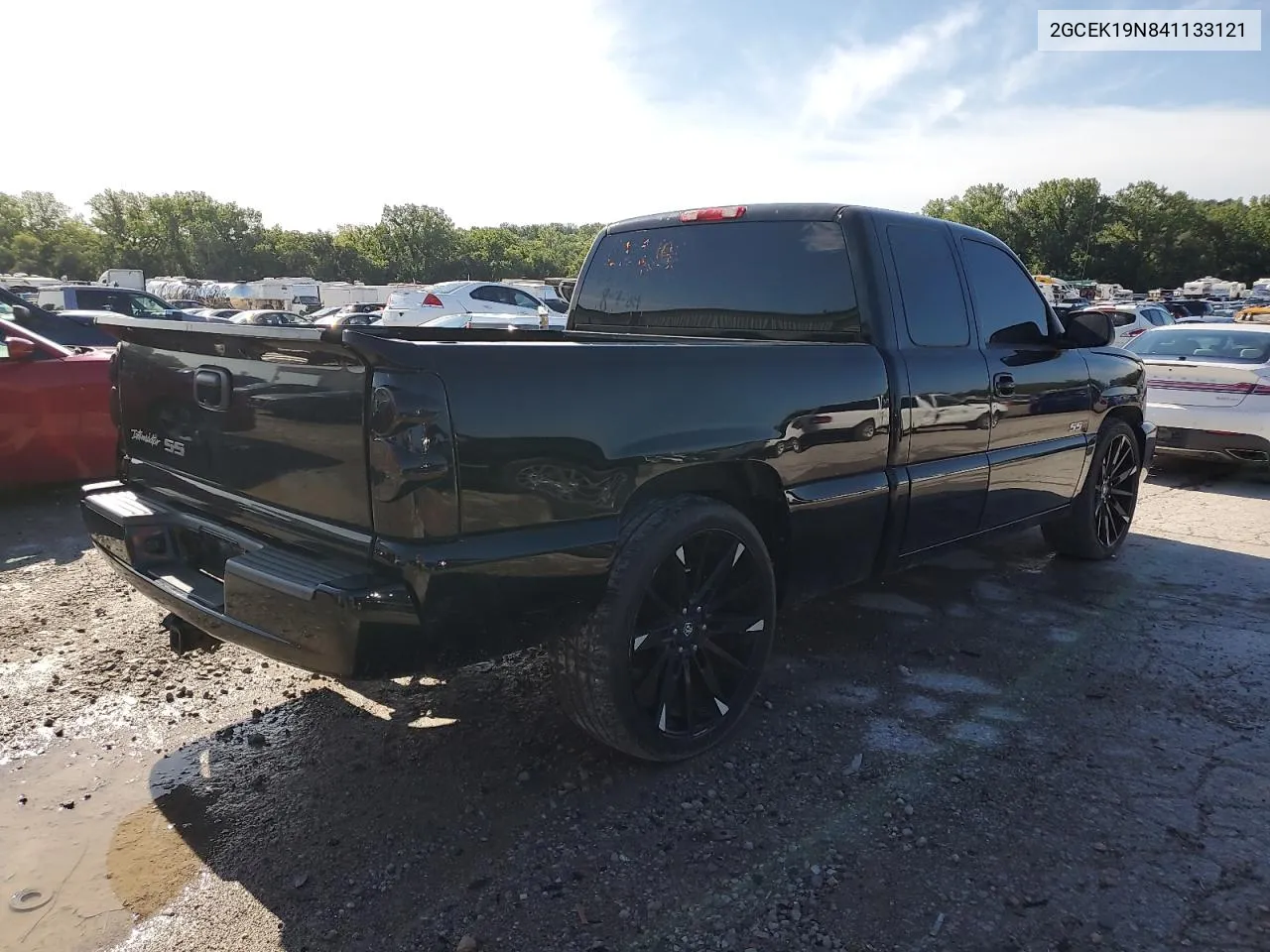 2004 Chevrolet Silverado K1500 VIN: 2GCEK19N841133121 Lot: 67512934