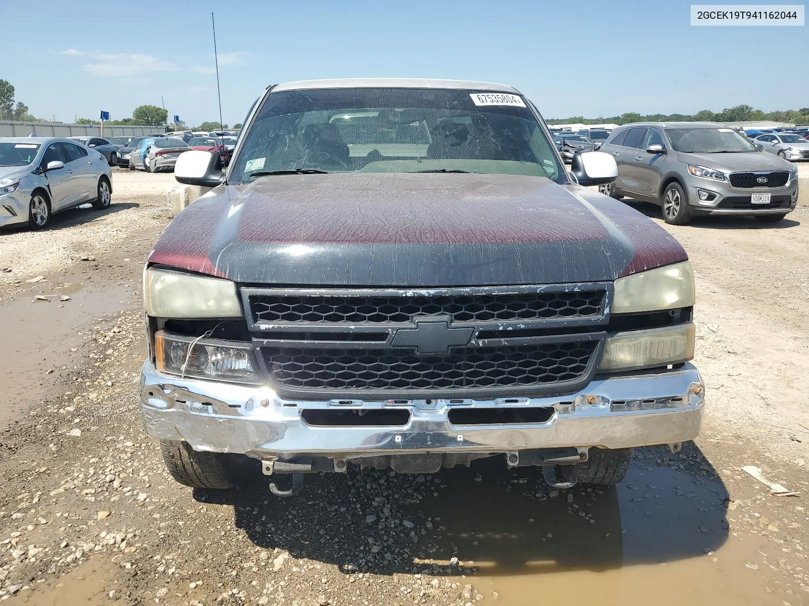 2004 Chevrolet Silverado K1500 VIN: 2GCEK19T941162044 Lot: 67535804