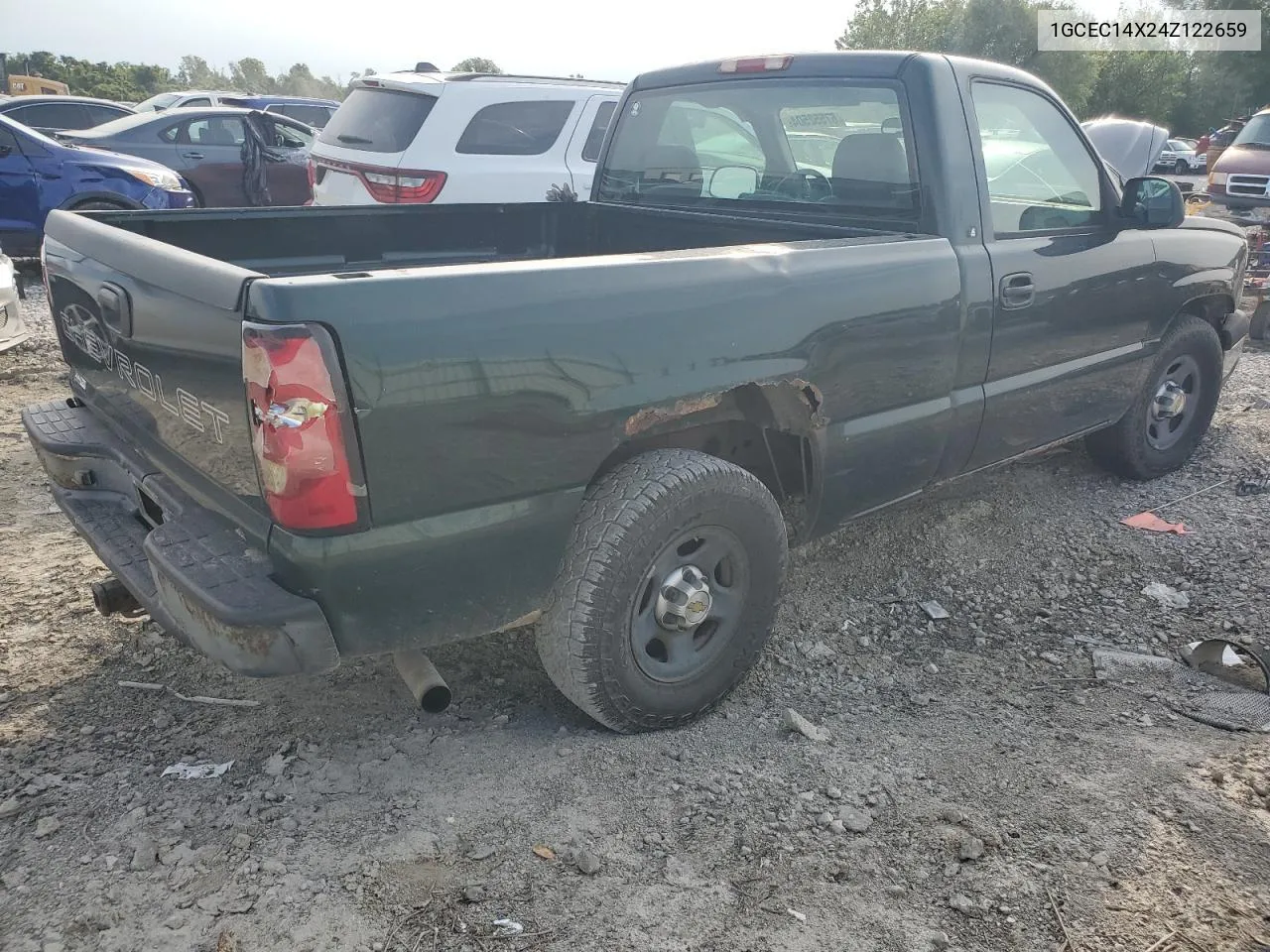 2004 Chevrolet Silverado C1500 VIN: 1GCEC14X24Z122659 Lot: 67552504